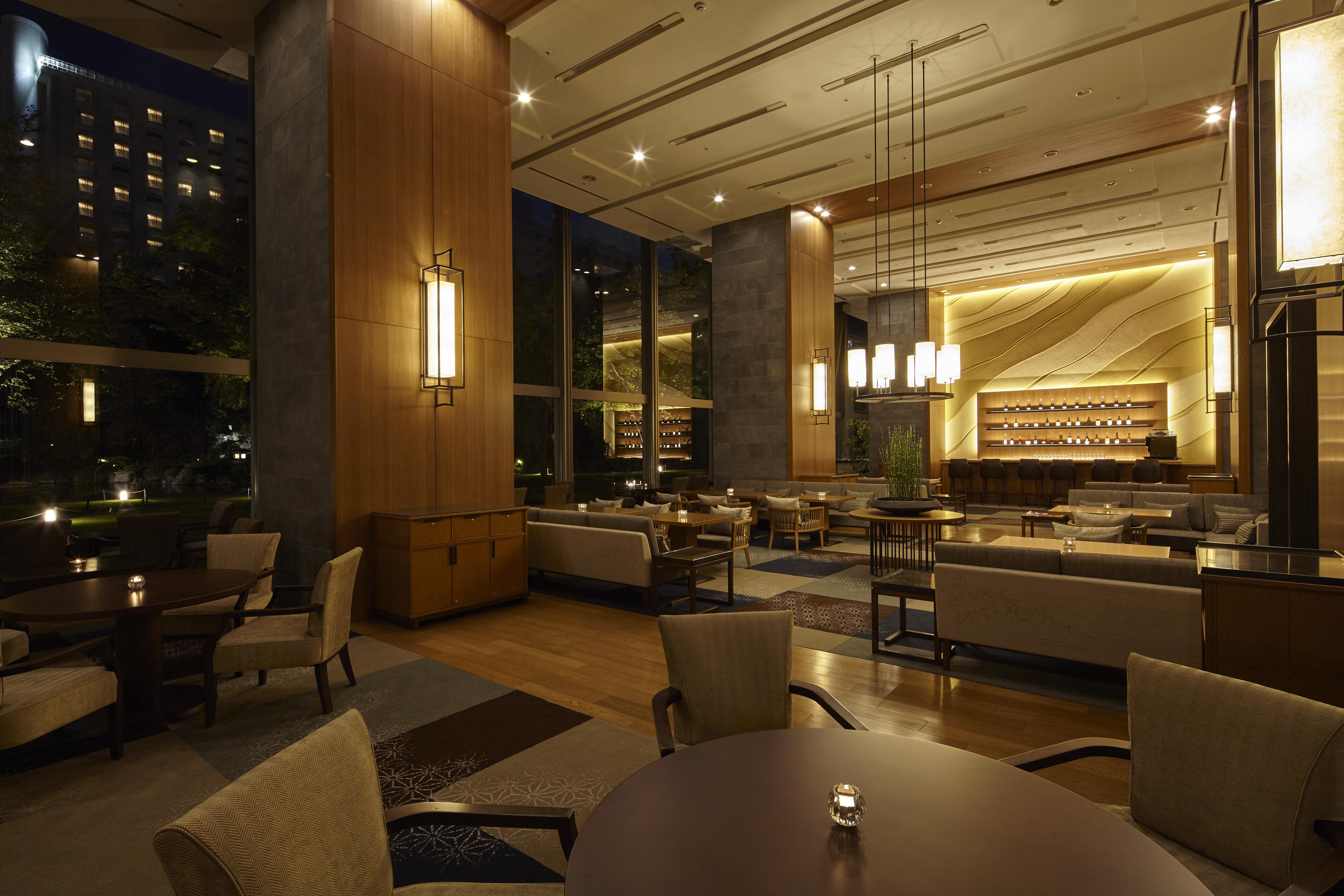 טוקיו Grand Prince Hotel Takanawa מראה חיצוני תמונה The interior of the lobby lounge