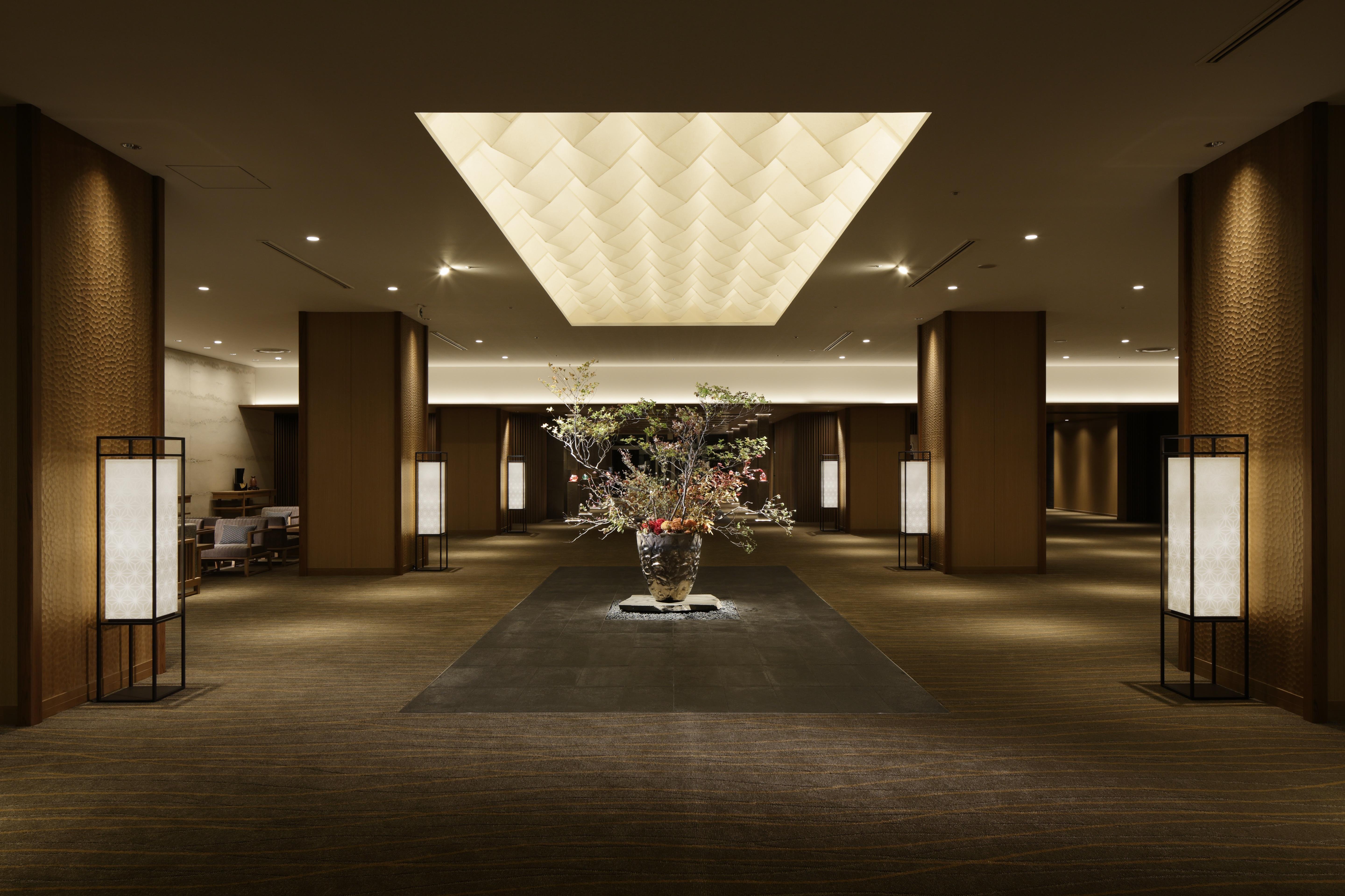 טוקיו Grand Prince Hotel Takanawa מראה חיצוני תמונה The lobby of the hotel