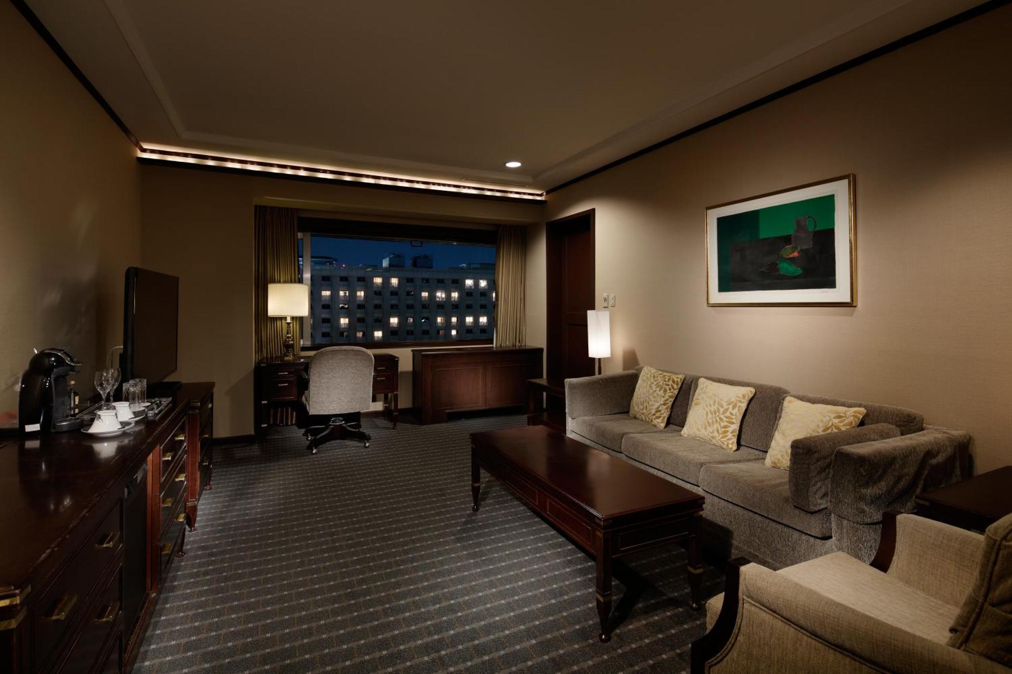טוקיו Grand Prince Hotel Takanawa חדר תמונה A suite at the hotel